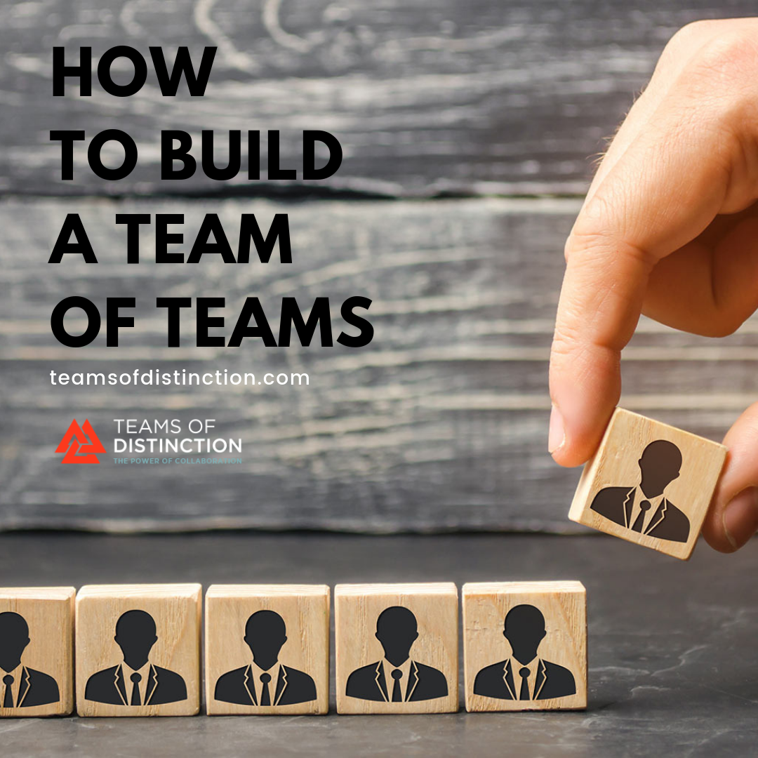 How to Build a Team of Teams | Teams of Distinction